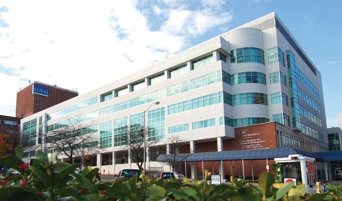 The Rubin Institute for Advanced Orthopedics building at Sinai Hospital, Baltimore